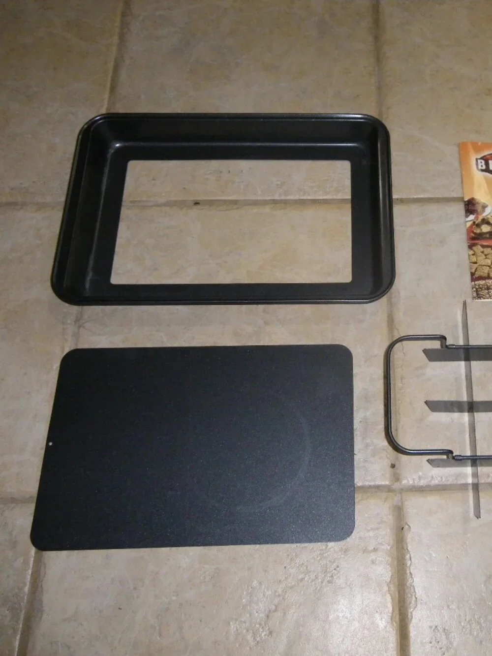Perfect Brownie Non-Stick Pan Set 3 pc. +Recipe Booklet Makes 28 Brownies!